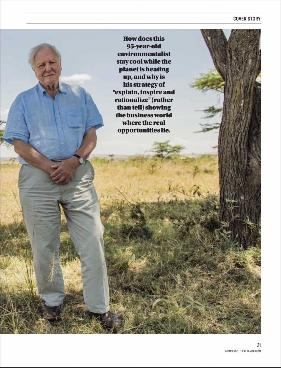 Real Leaders Subscription (Magazine Only) - Image 3
